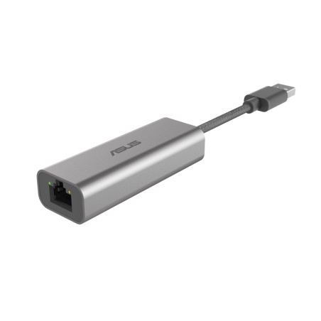 Asus USB-C2500 USB Type-A Ethernet Adapter - Lightning Fast Connectivity for Seamless Online Experience | 90IG0650-MO0R0T